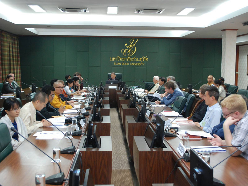 International Conference on "Buddhist Economics and World Crises" at the Suan Dusit Place, Bangkok, Thailand